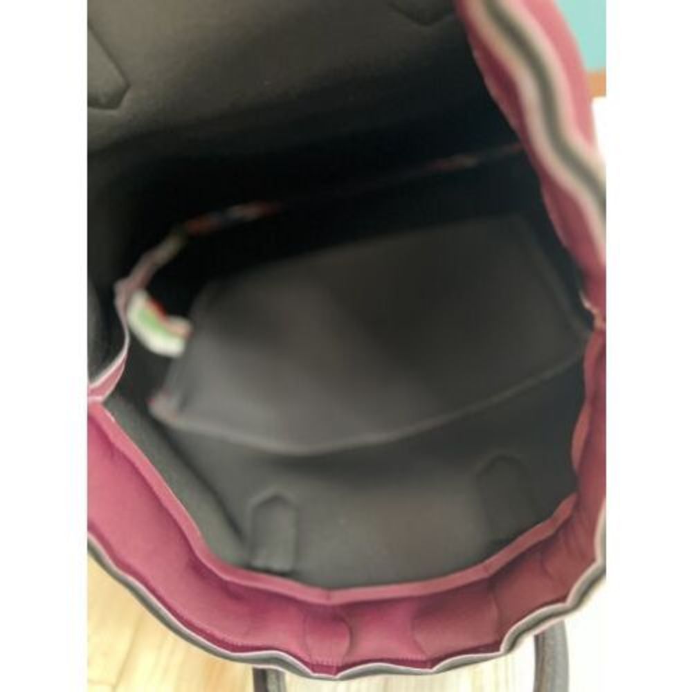 Save My Bag Womens Drawstring Bag/ Backpack Italy Neoprane SkullLimited Edition - Picture 11 of 13